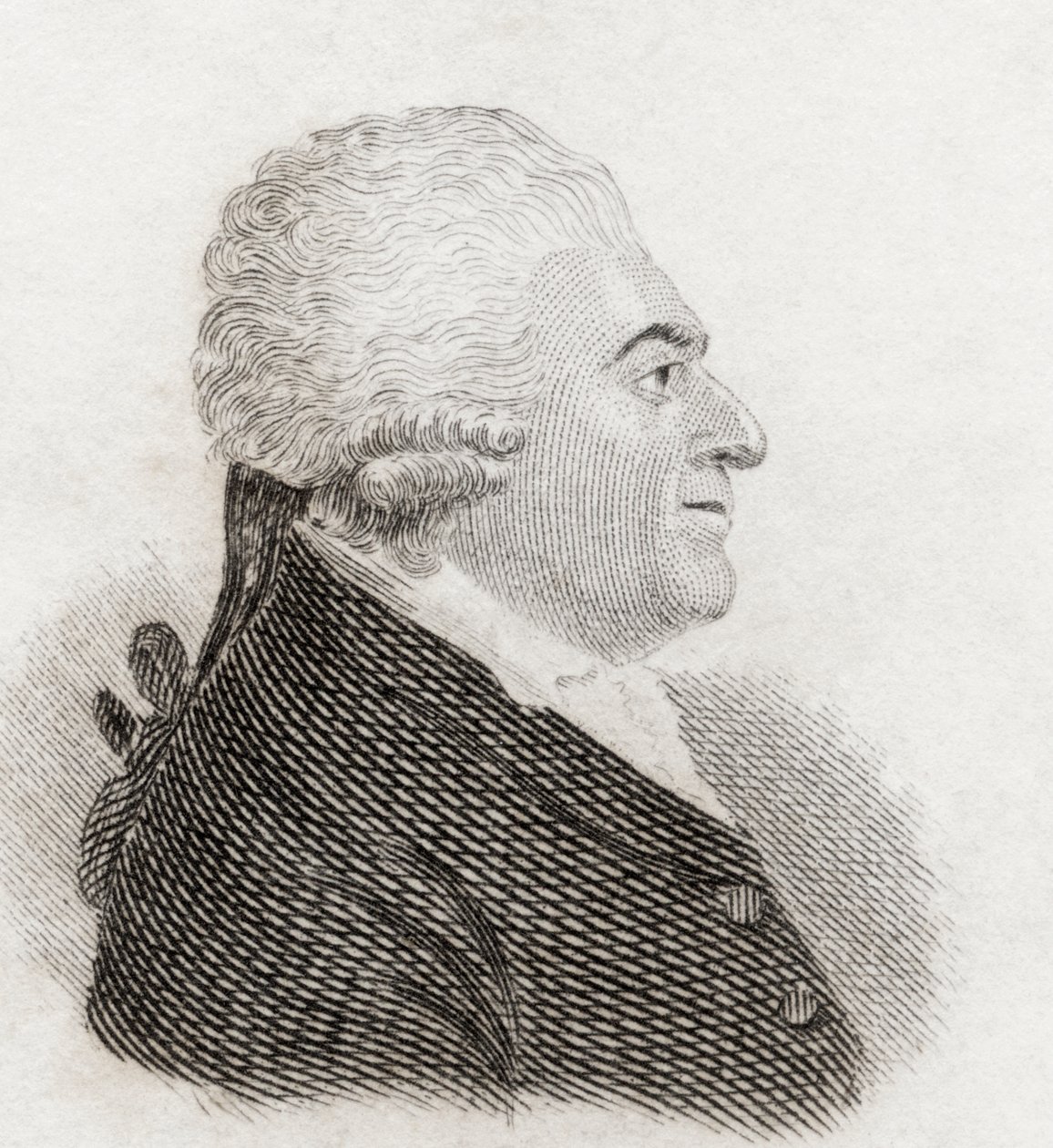 Professor James Beattie, 1825 af English School