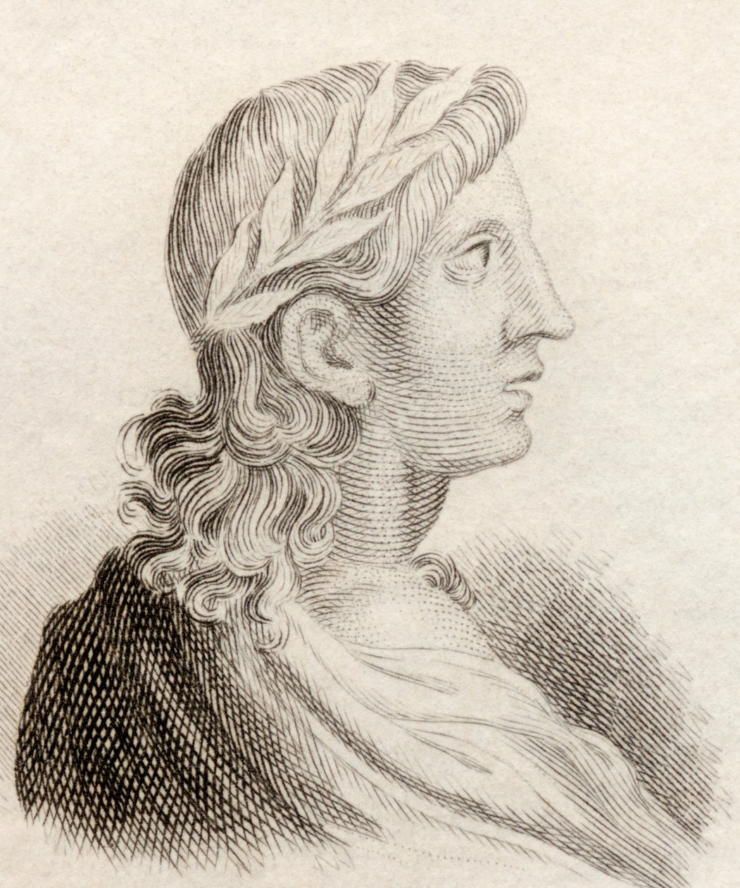 Publius Vergilius Maro, 1825 af English School