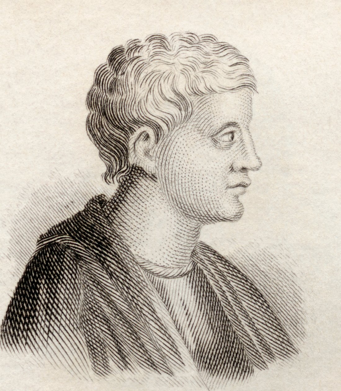 Quintus Horatius Flaccus, 1825 af English School