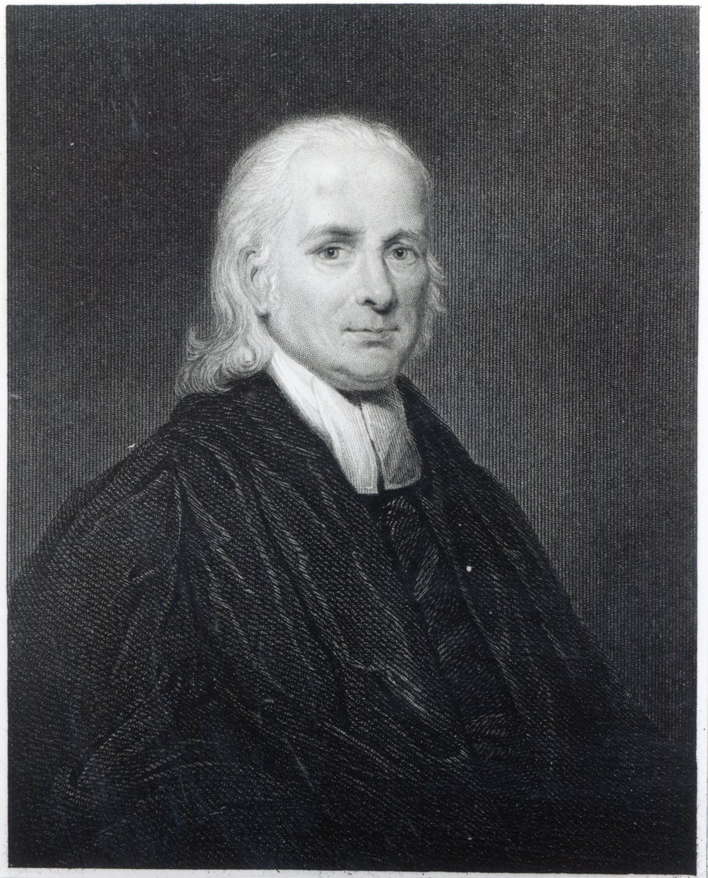 Rev Friedrich Schwartz, graveret af Edward Scriven af English School