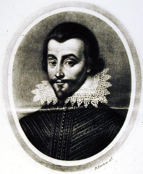Robert Cecil (ca. 1563-1612) 1. jarl af Salisbury, illustration fra Portraits of Characters Illustrious in British History, indgraveret af Richard Earlom (1743-1822) (mezzotint) af English School