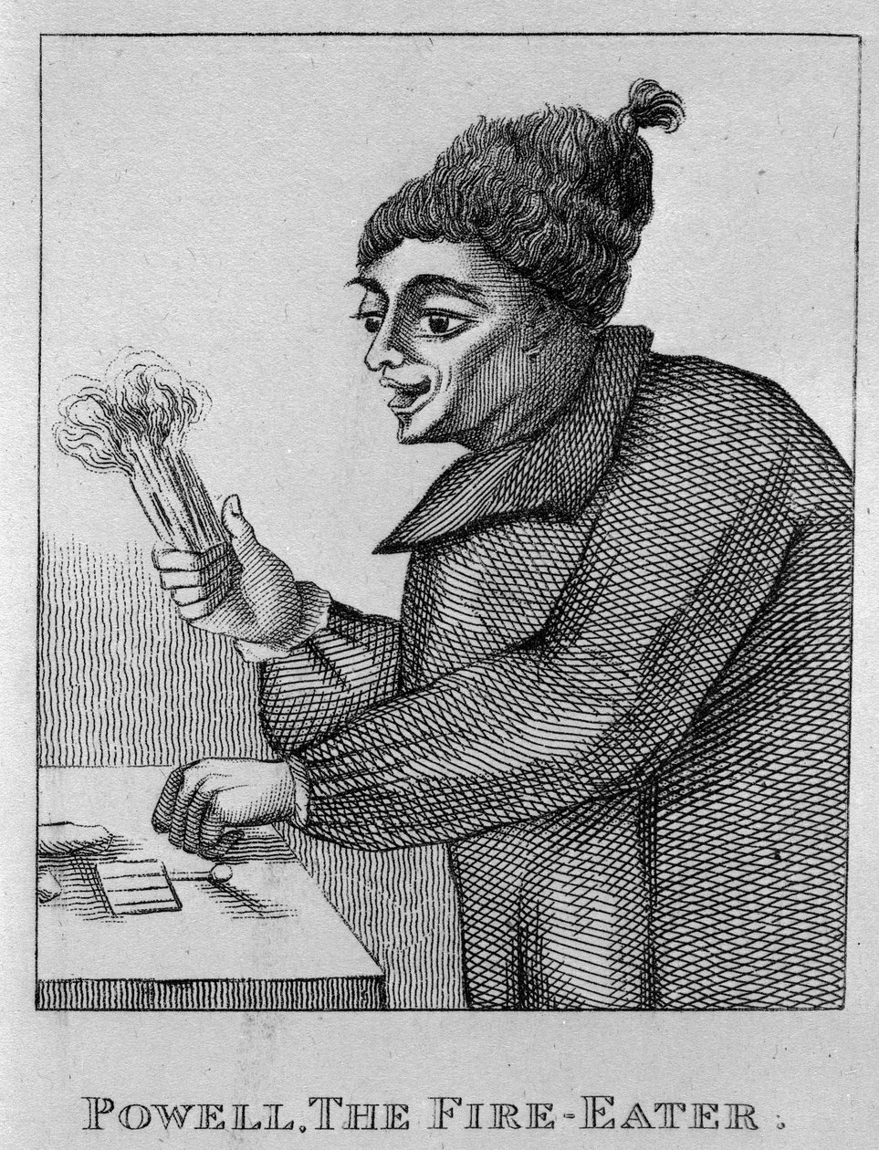 Robert Powell, The Fire Eater, fra 