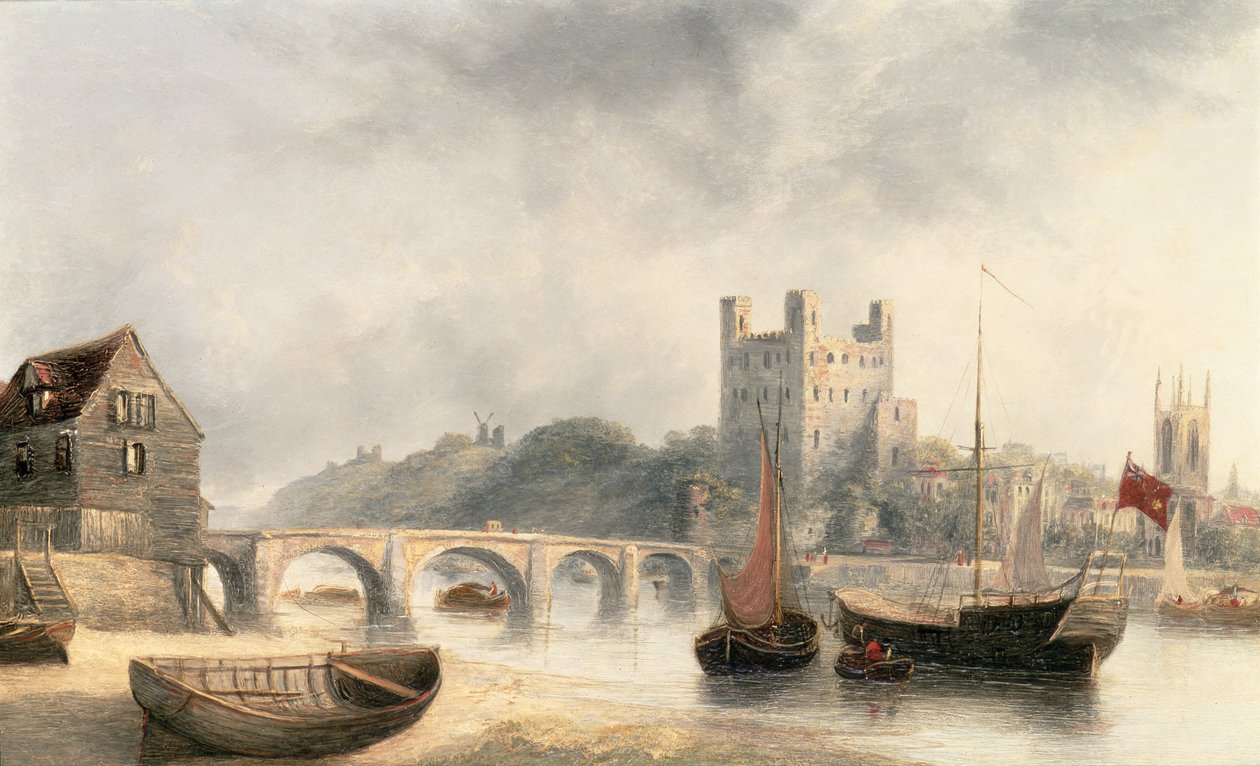 Rochester Castle, Kent af English School