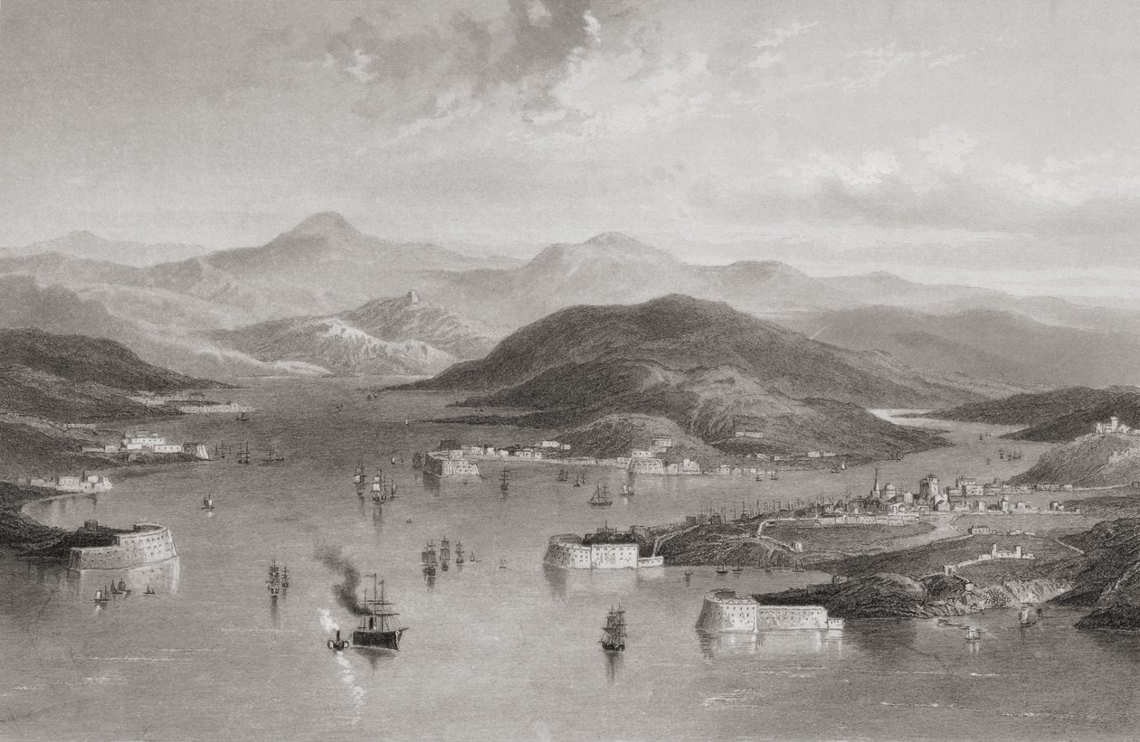 Sevastopol, Ukraine, 1883 af English School