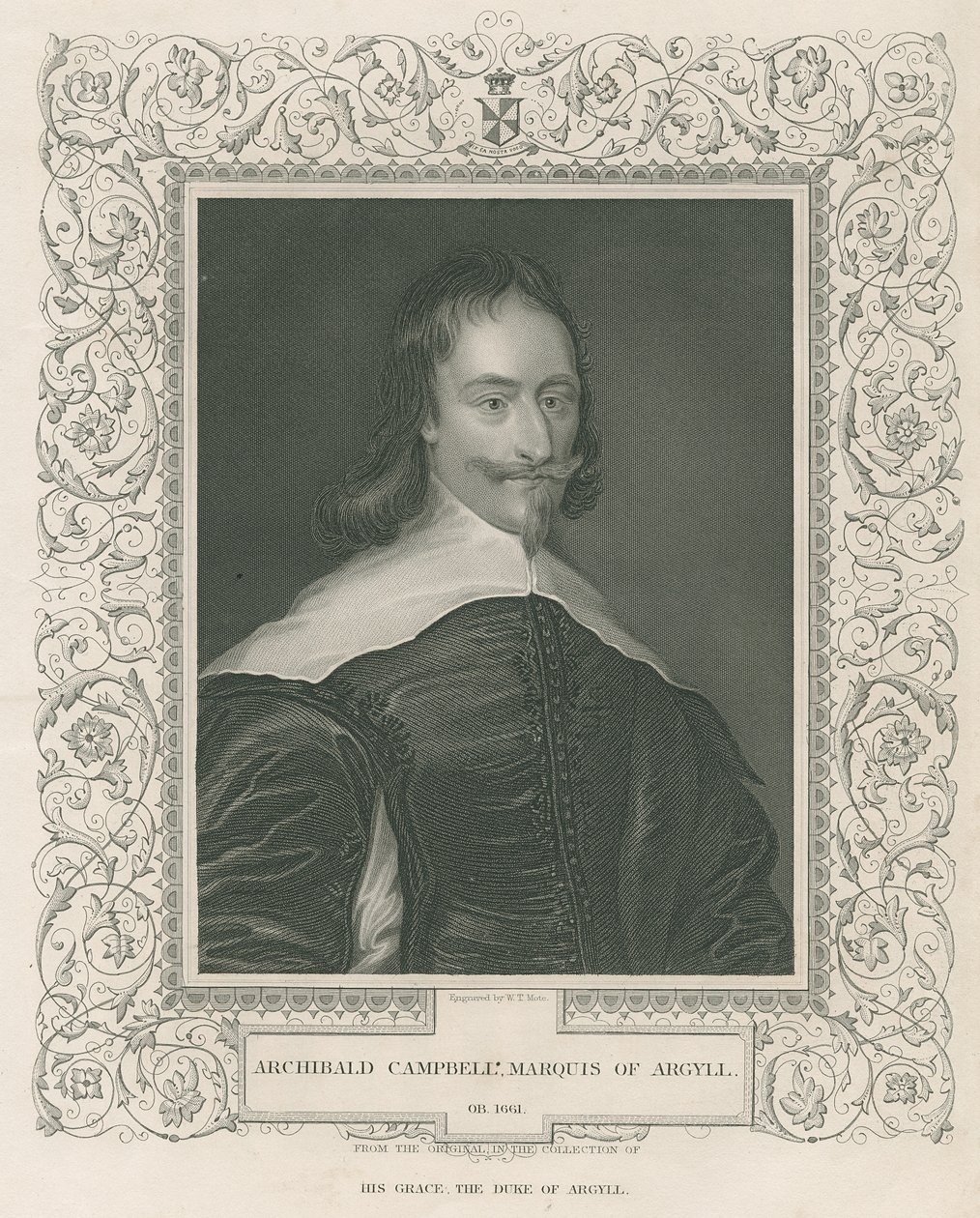 Sir Archibald Campbell, 1. markis og 8. jarl af Argyll, fra 