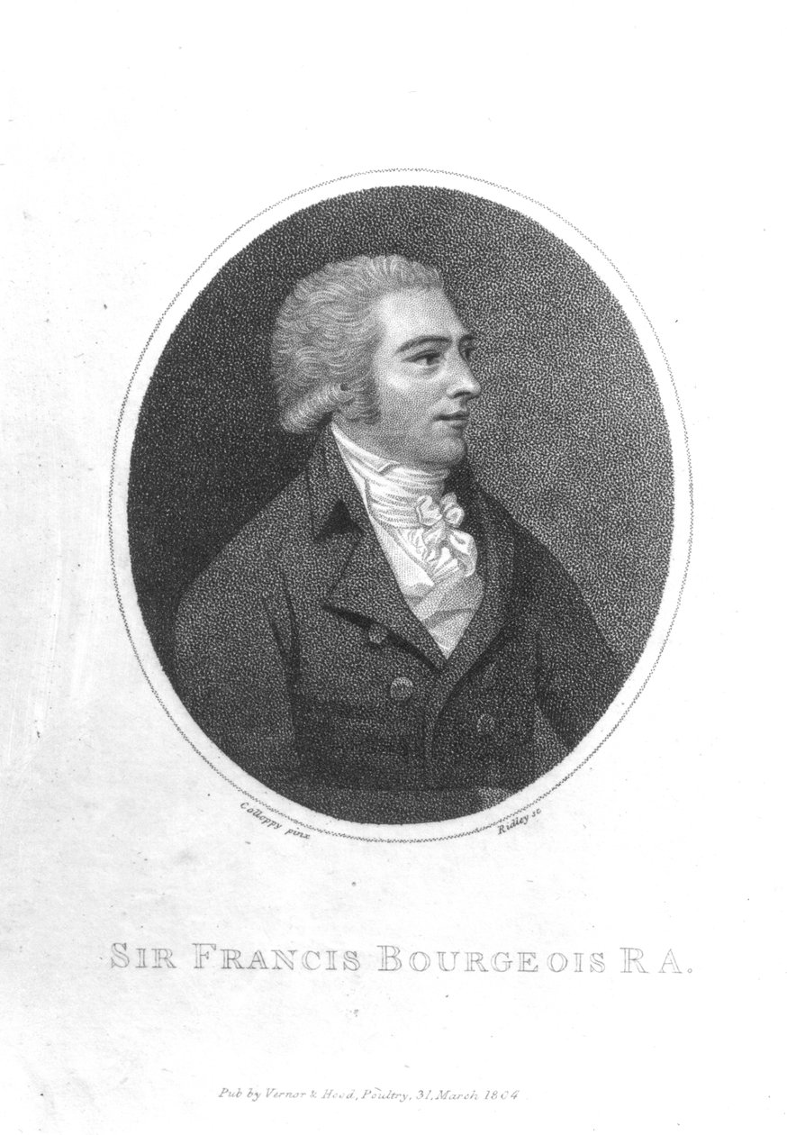 Sir Francis Bourgeois, 1804 af English School