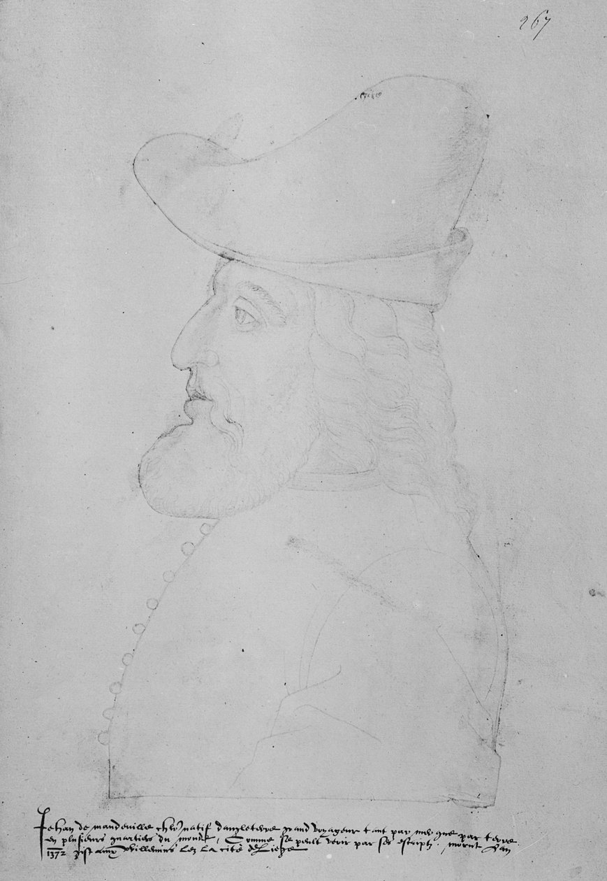 Sir John Mandeville af English School