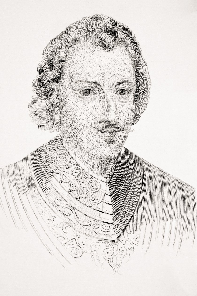 Sir Philip Sidney, illustration fra 