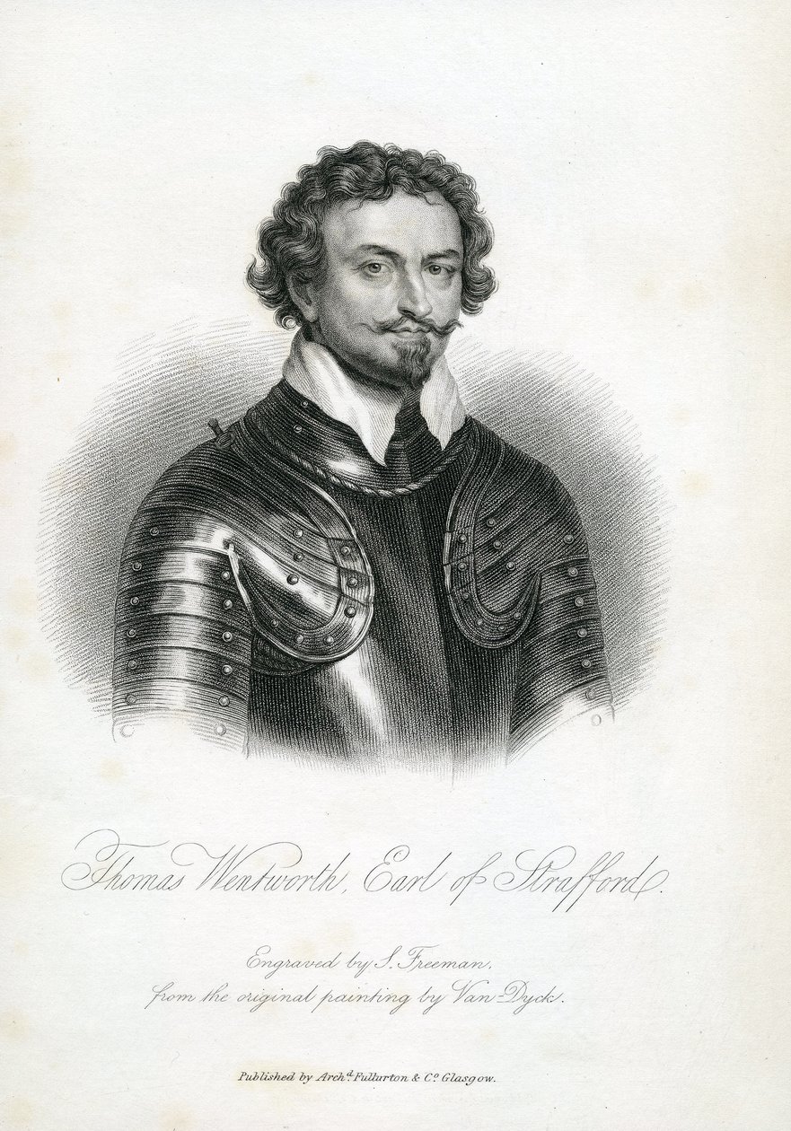 Sir Thomas Wentworth, 1. jarl af Strafford, af English School