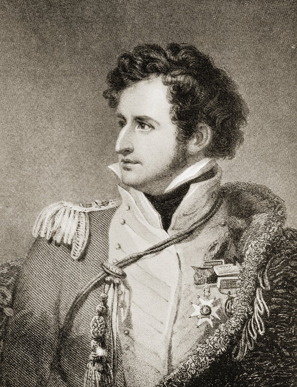 Sir William Francis Patrick Napier (1785-1860) af English School