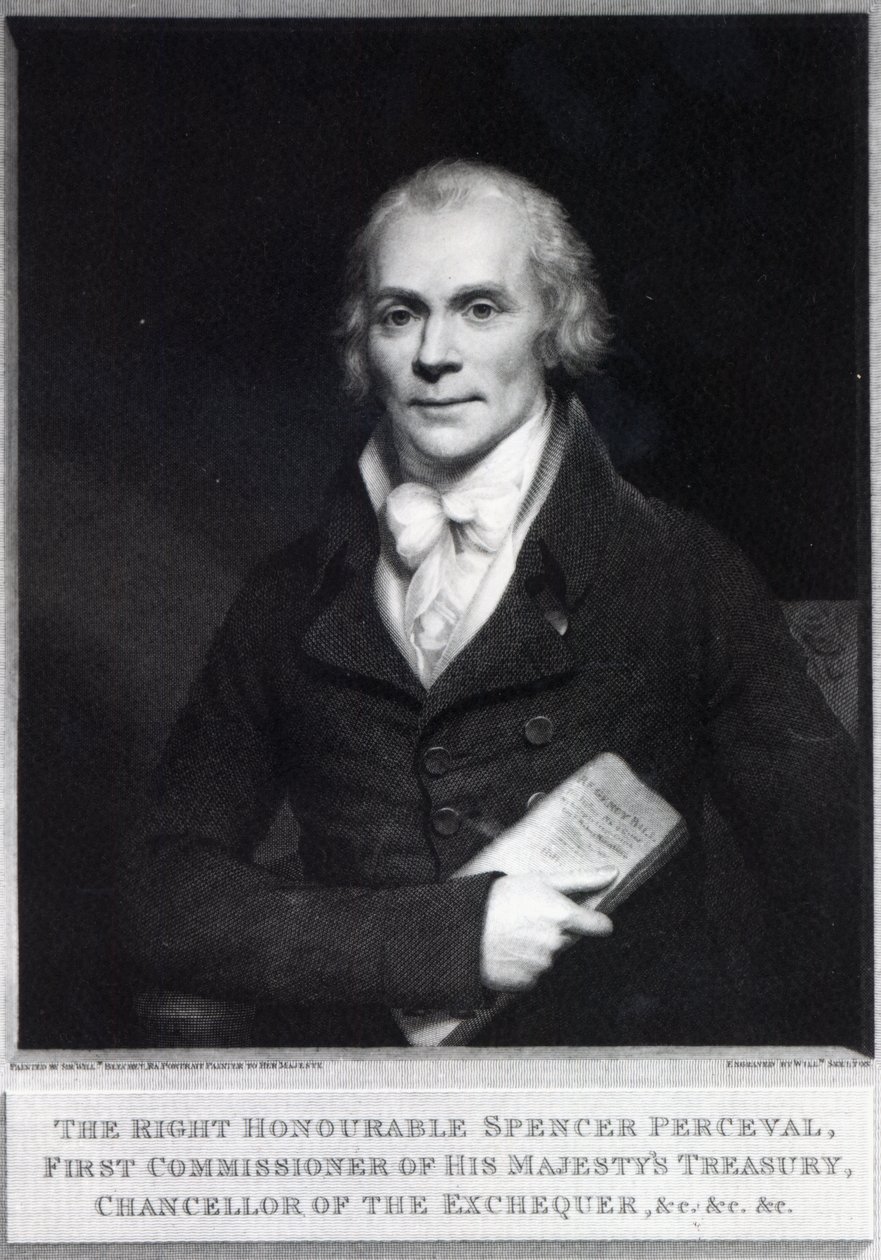 Spencer Perceval (1762-1812) af English School