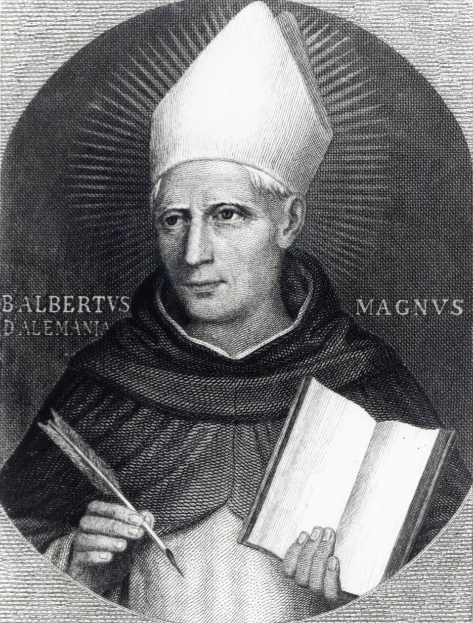 Sankt Albertus Magnus, 1851 af English School