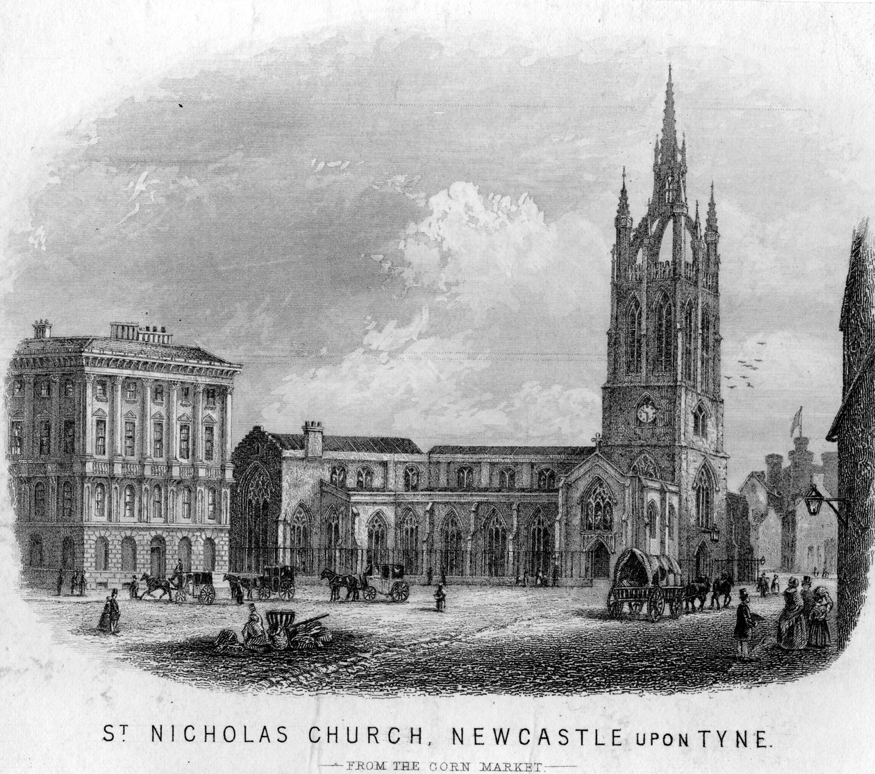 Nicholas Church, Newcastle-Upon-Tyne af English School