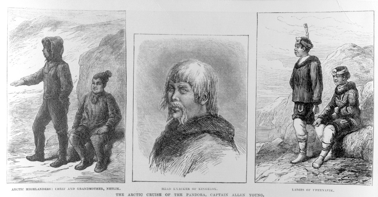The Arctic Cruise of the Pandora, kaptajn Allen Young, offentliggjort i 