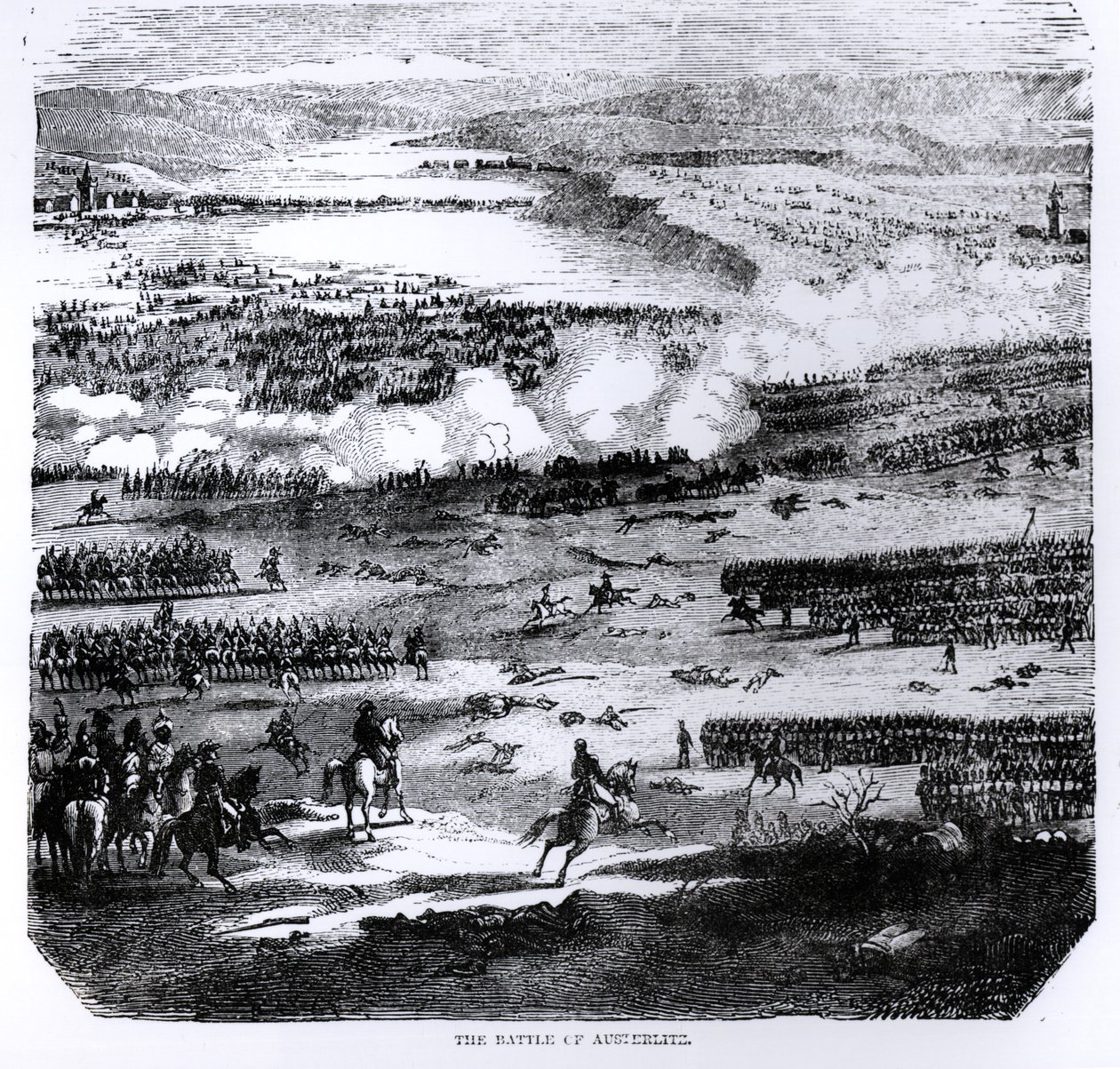 Slaget ved Austerlitz, 2. december 1805 af English School