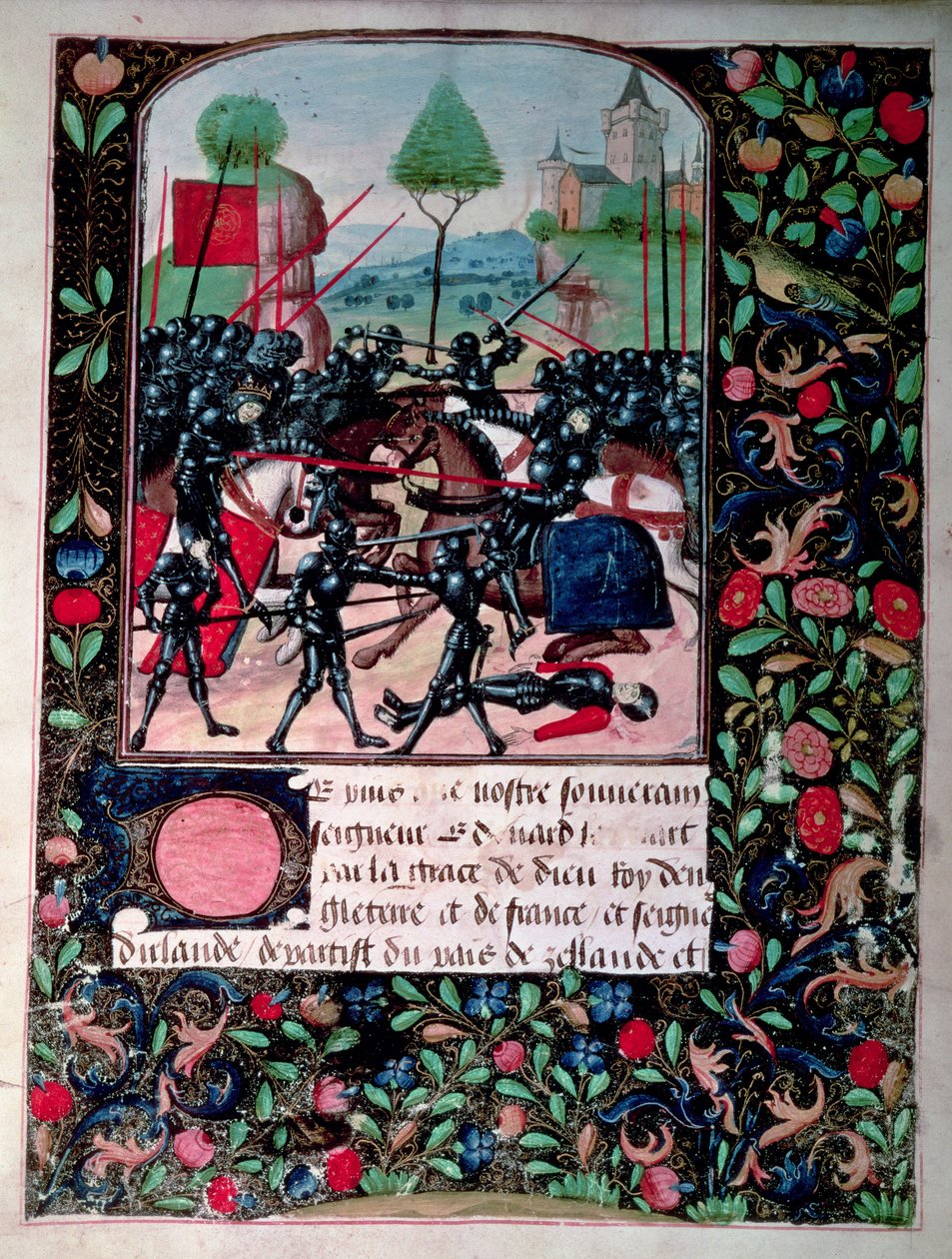 Slaget ved Barnet, 14. april 1471 af English School