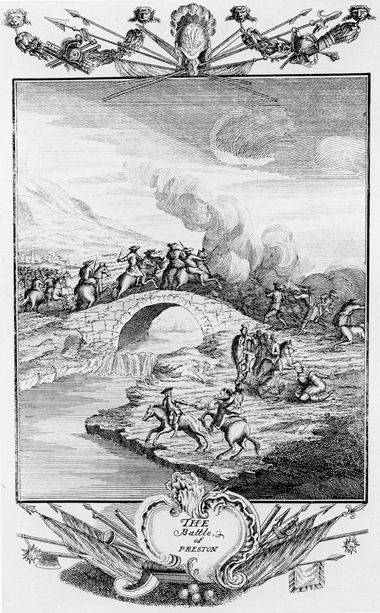 Slaget ved Preston, 20. august 1648 af English School