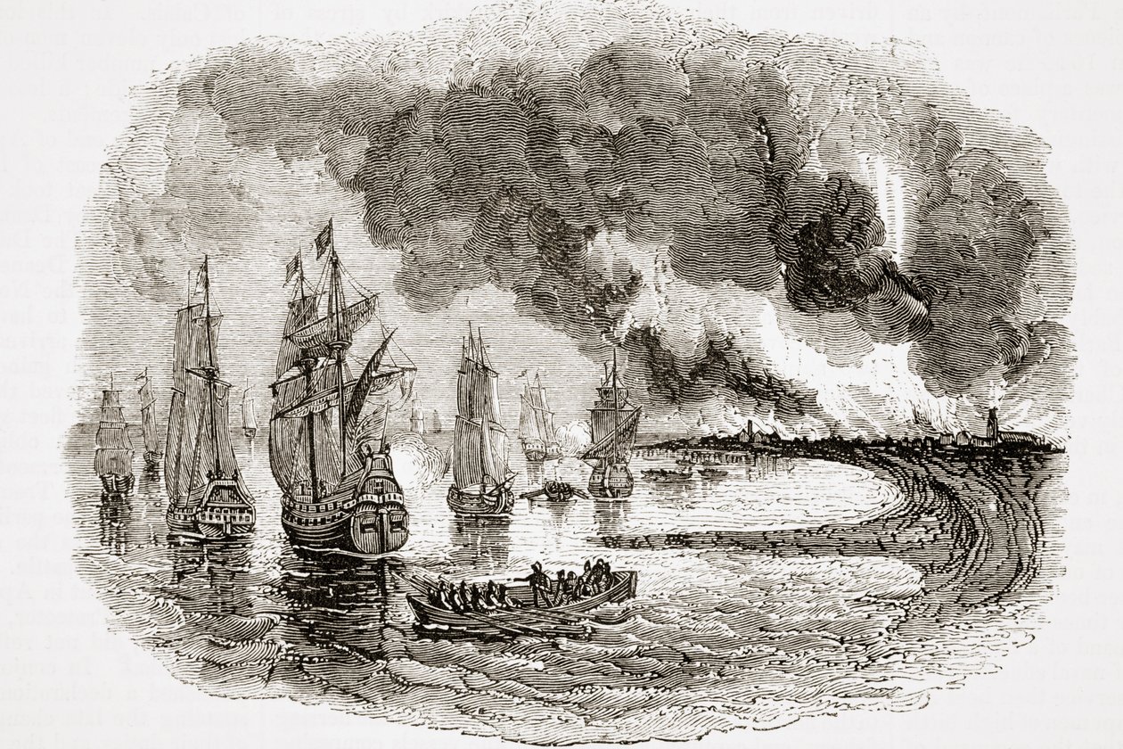 Den hollandske flåde i Medway, fra 