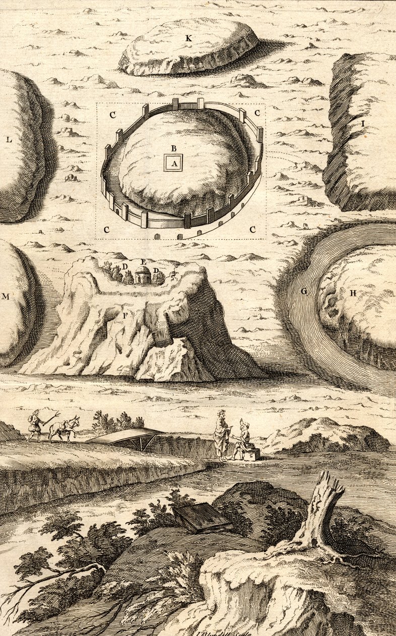 Den første plan for Rom, som den var i begyndelsen af Romulus