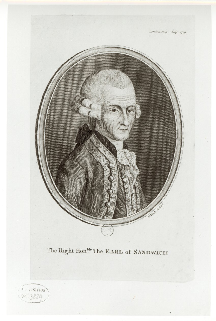 Den fjerde jarl af Sandwich (1718-92) af English School