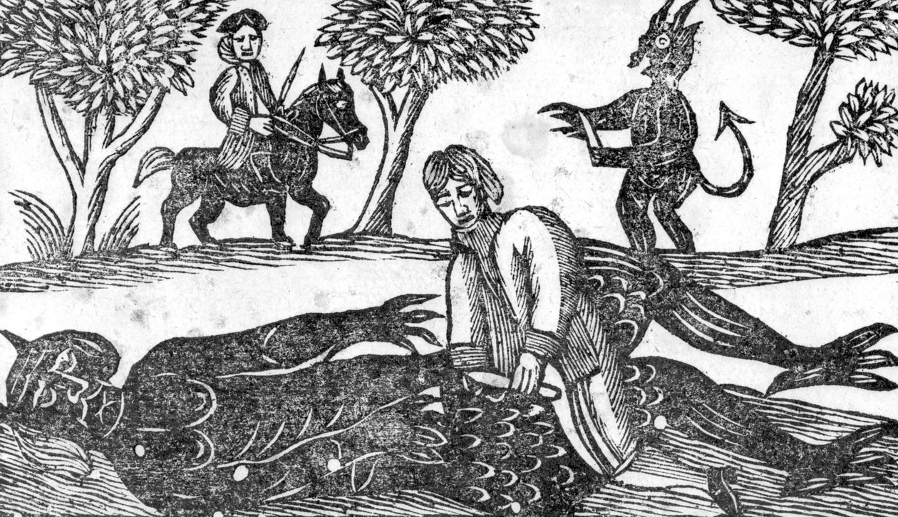 The Gelding of the Devil, en illustration fra 