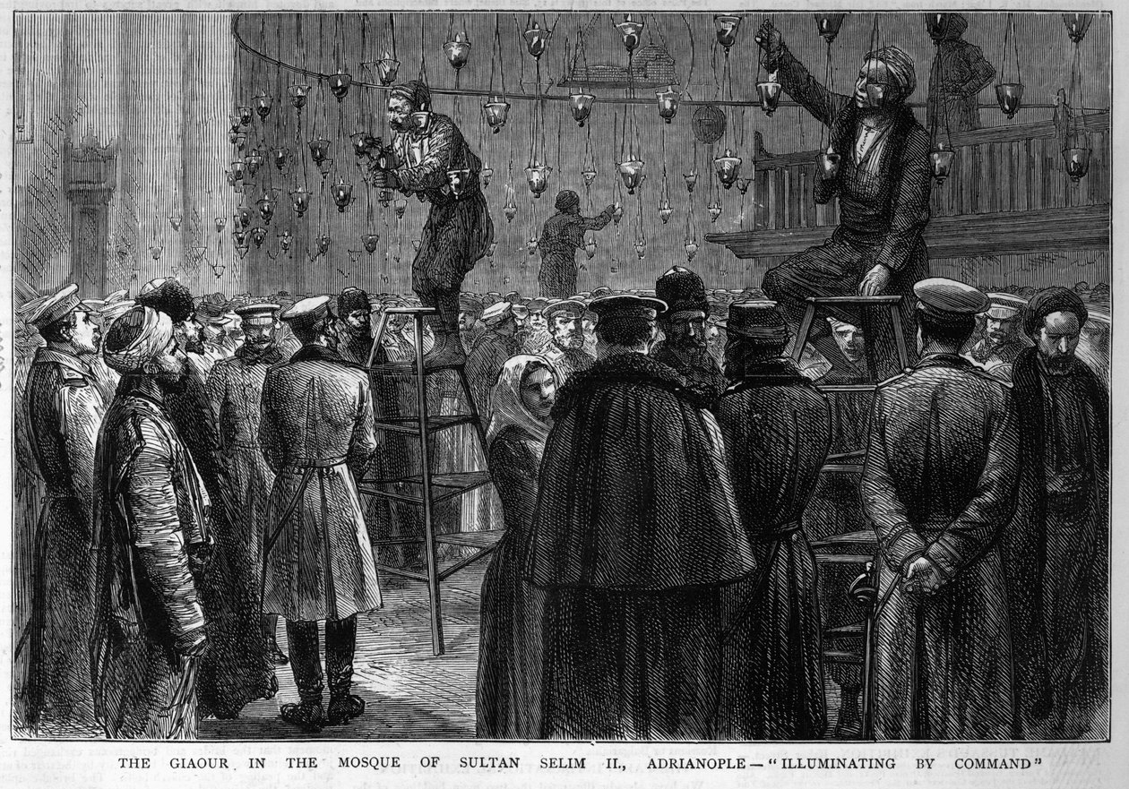 Giaouren i Sultan Selim II.s moske, Adrianopel: 