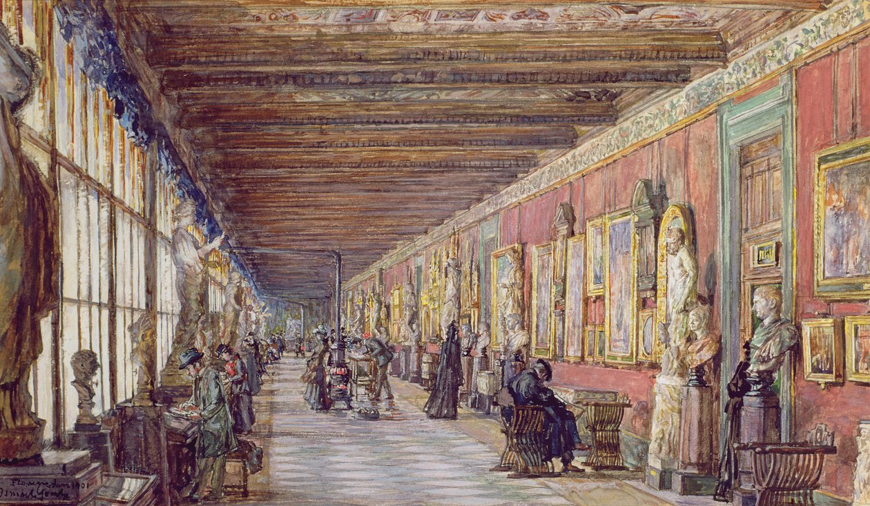 Det lange Galleri, Uffizierne af English School