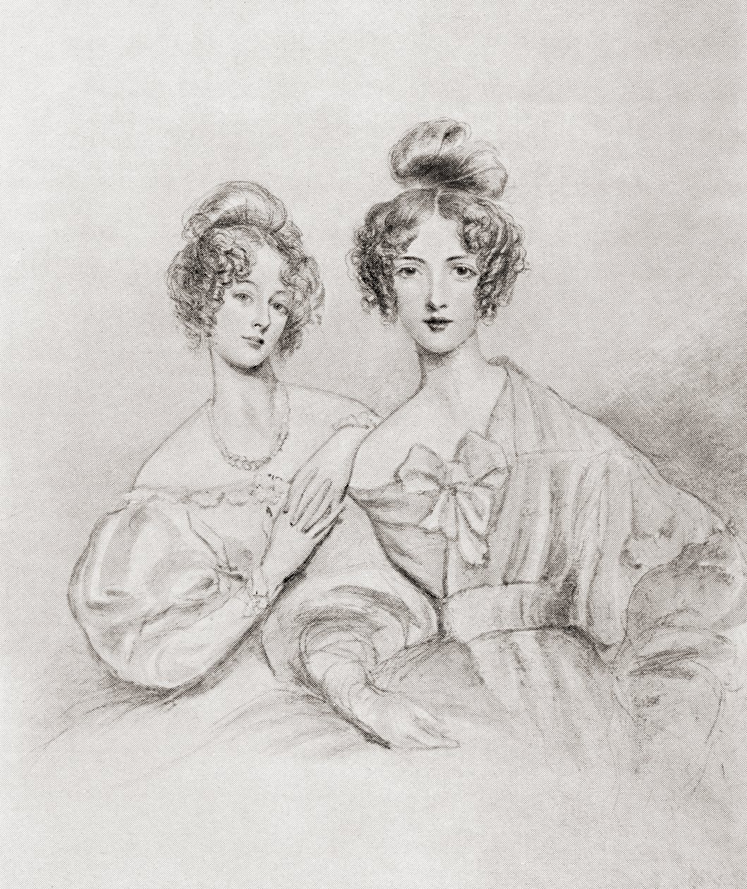 Frøkenerne Catherine og Mary Glynne, fra 