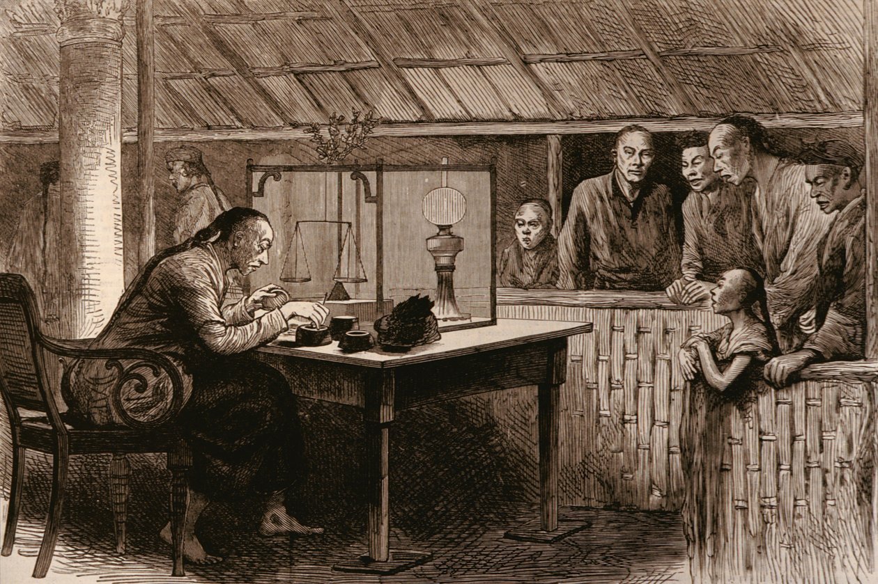 The Opium Traffic: Chinese Selling Opium, fra 