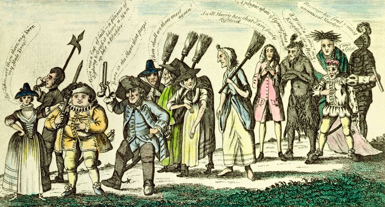 Processionen ved jubilæet i Stratford upon Avon af English School
