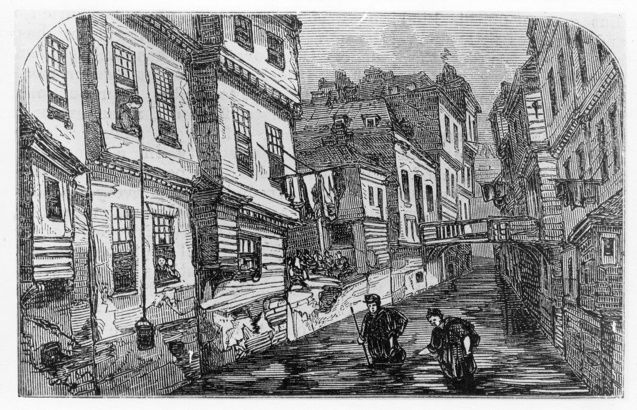 Flodflåden, ca. 1880