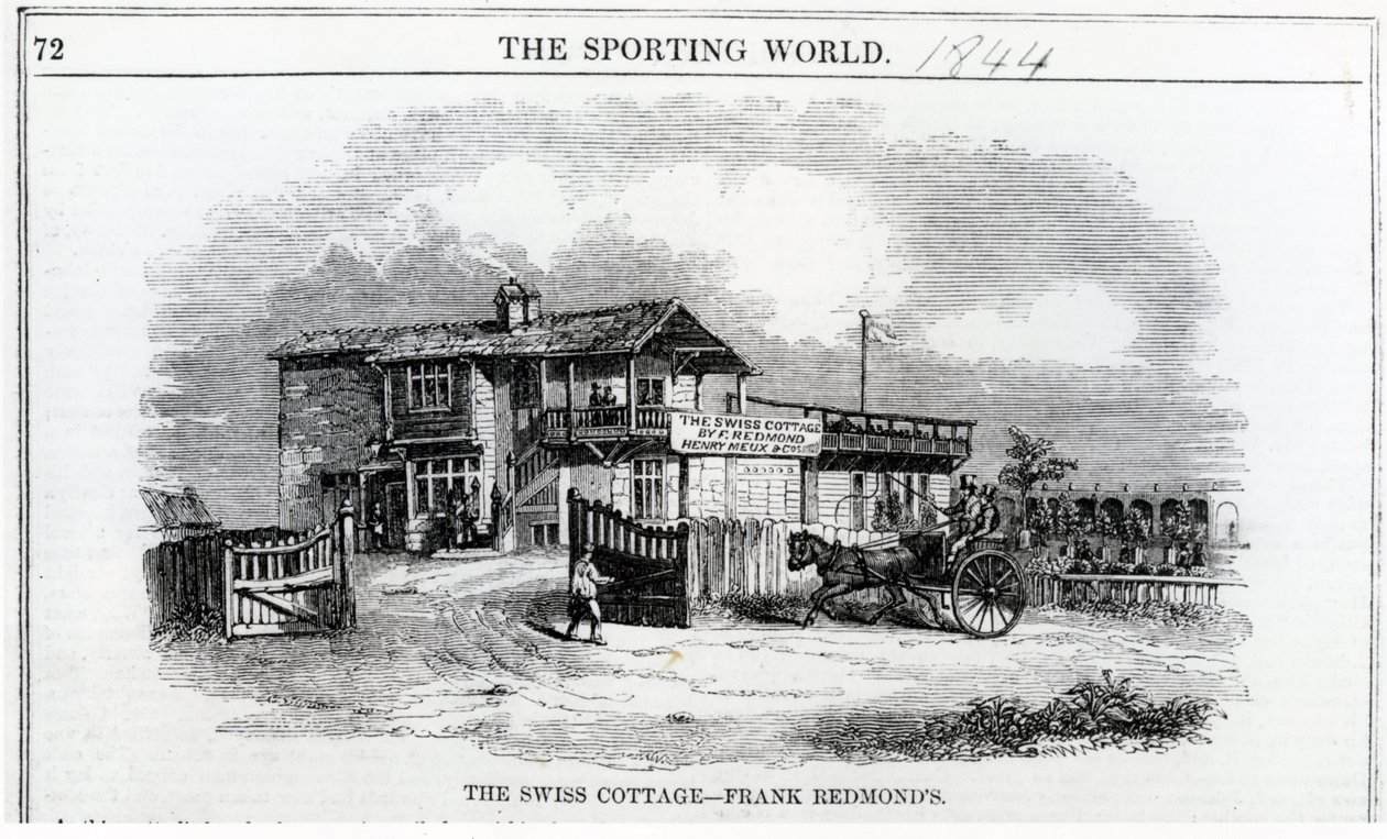 The Swiss Cottage, illustration fra 