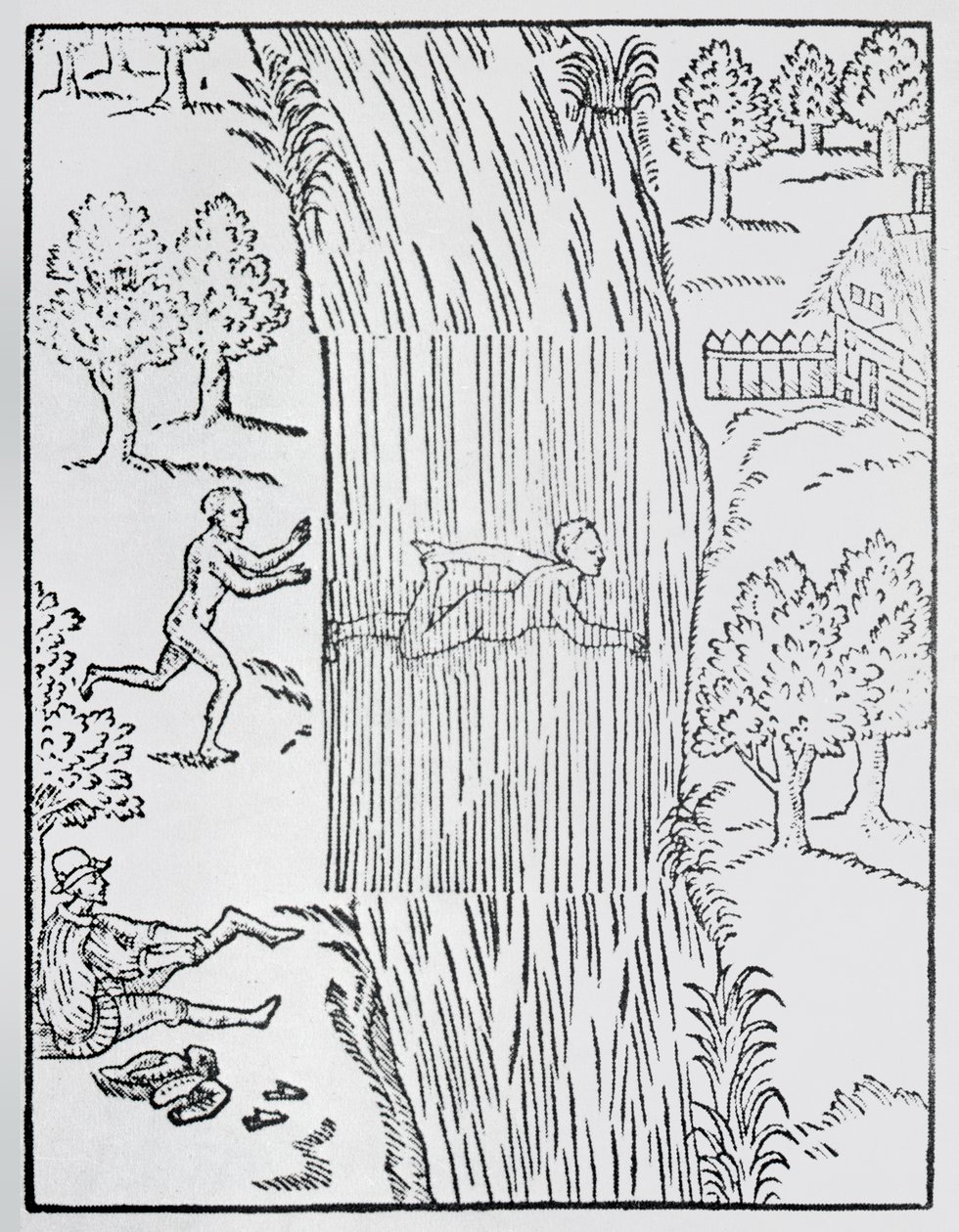 Svømmekunsten, 1587 af English School