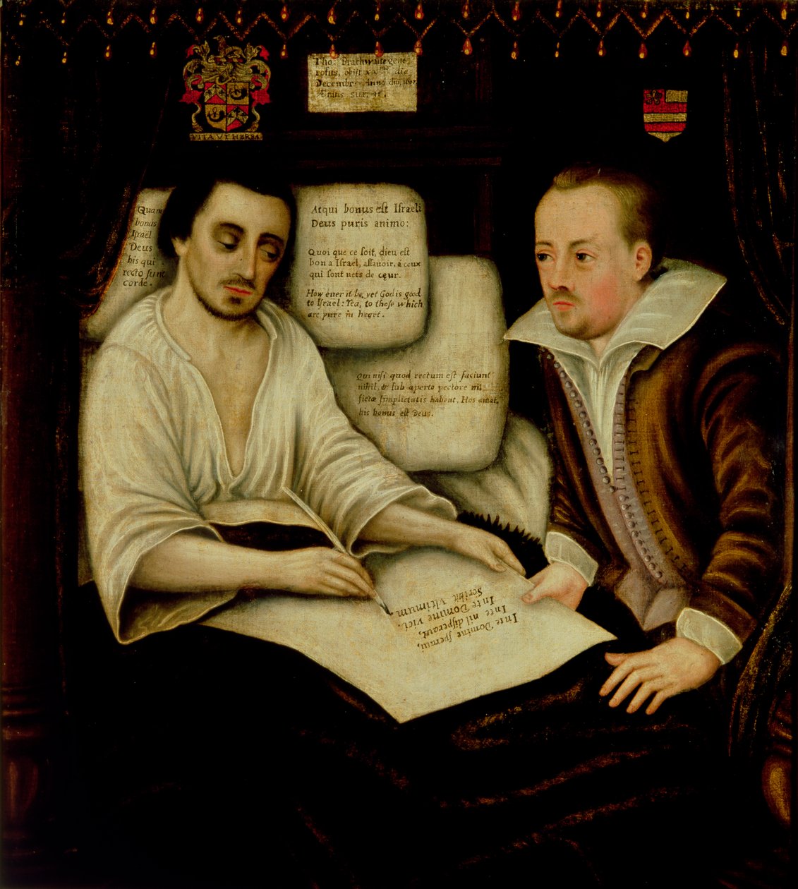 Thomas Braithwaite fra Ambleside (d.1607) laver sit testamente af English School