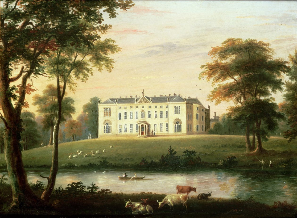 Thorp Perrow, nær Snape, Yorkshire af English School