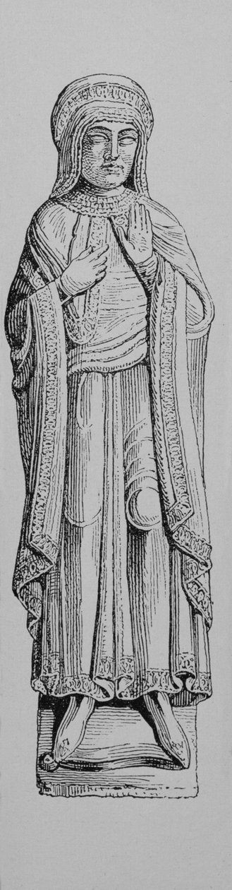 Urraca (ca. 1080-1126) Dronning af Castilla y Leon (1109-26) af English School