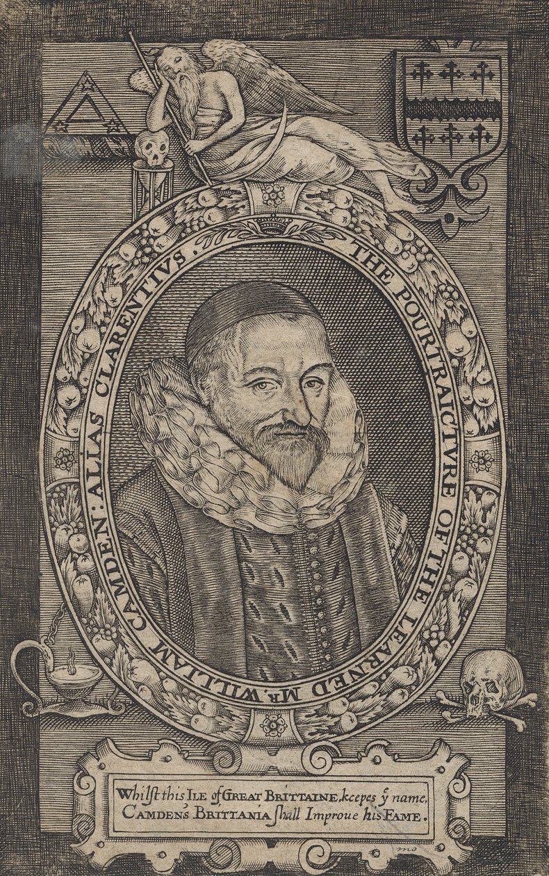 William Camden, ca. 1636 af English School