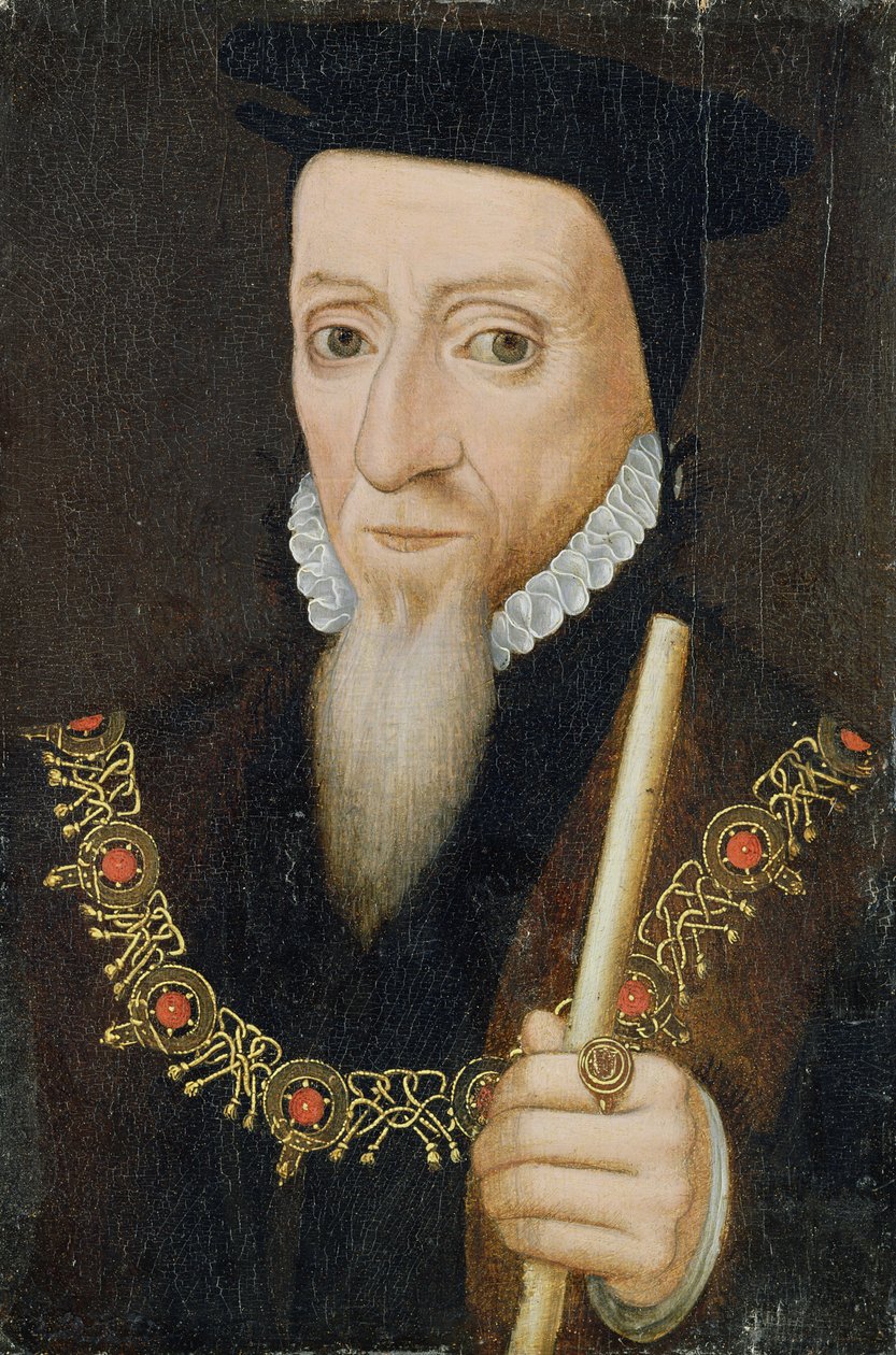 William Powlett (1475-1572) 1. markis af Winchester, ca. 1560-70 af English School