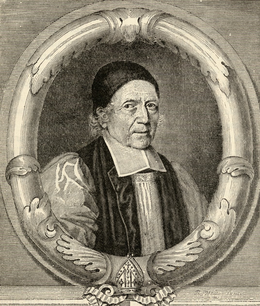 William Sancroft (1617-1693) af English School
