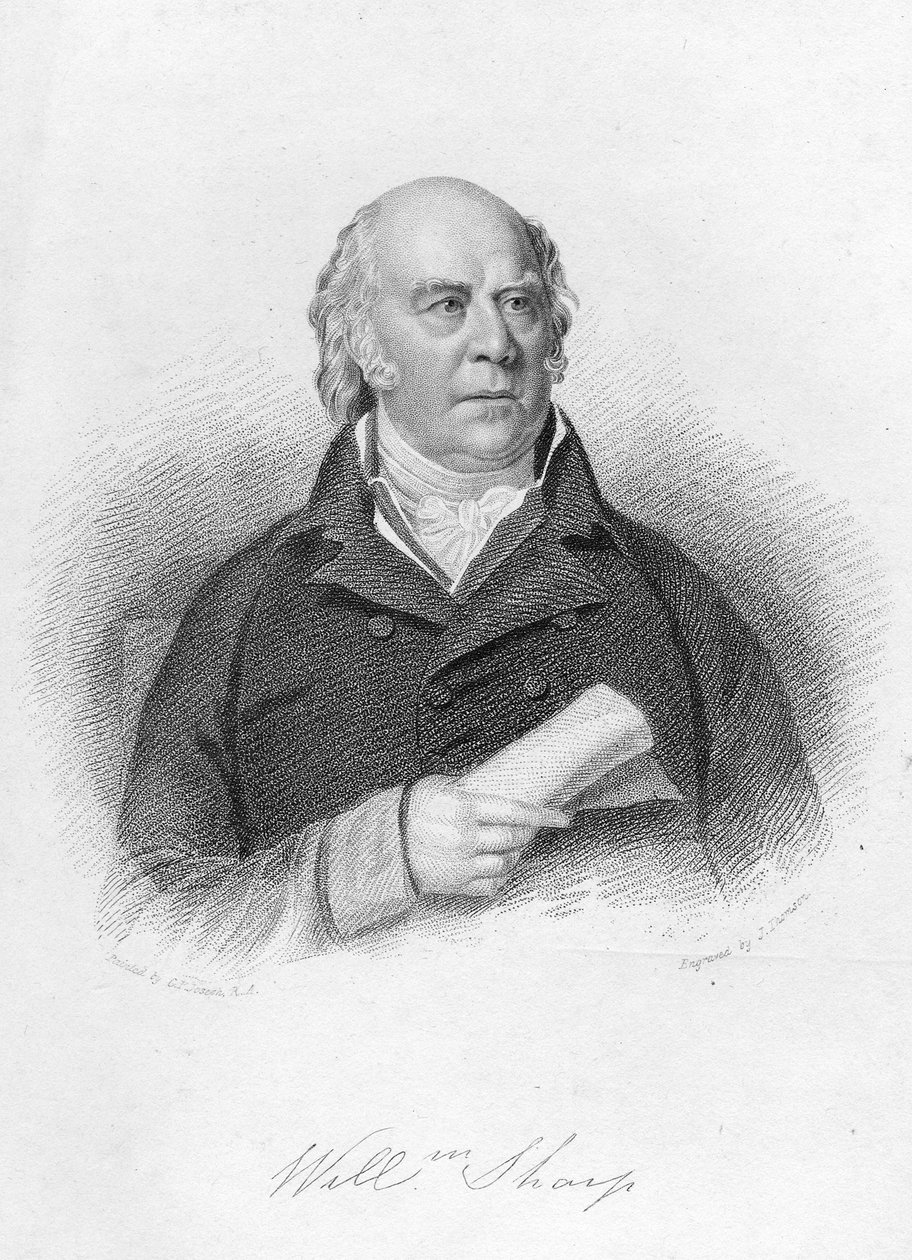 William Sharp, graveret af J. Thomson af English School