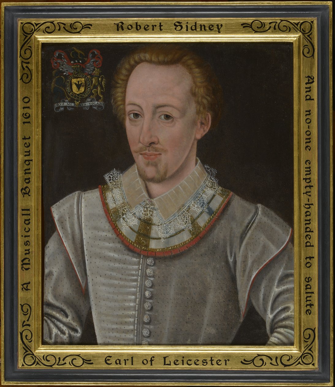 Portræt af Robert Sidney, Viscount Lisle, 1. jarl af Leicester af English School English School
