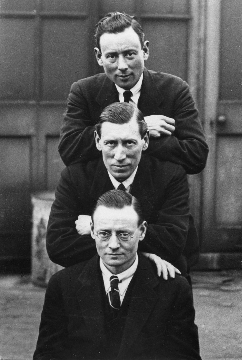 Bernard, Horace og Tom E. Grant (top til bund) af English Photographer