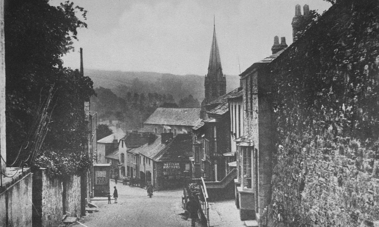 Bodmin Hill, Lostwithiel, Cornwall af English Photographer