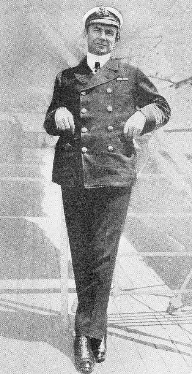 Kaptajn Sir Arthur Henry Rostron af English Photographer