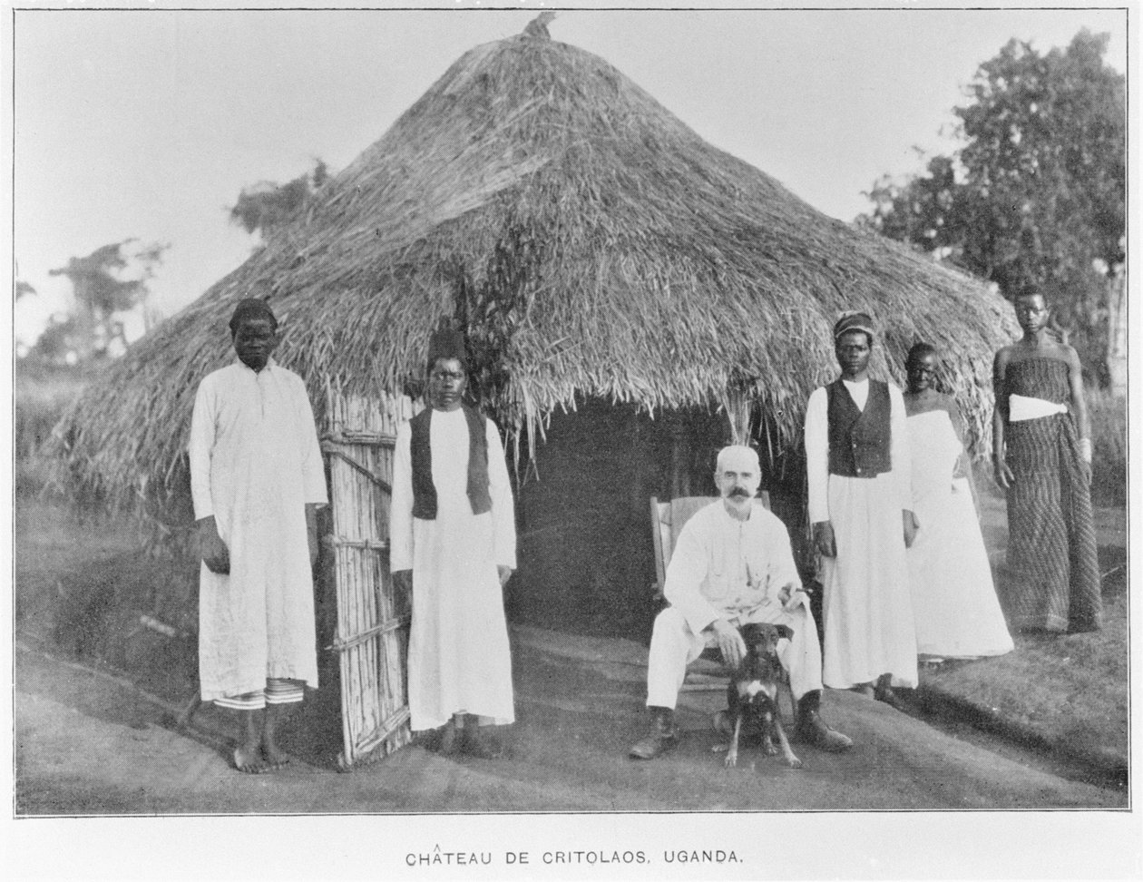 Chateau de Critolaos, Uganda, fra Growls from Uganda, af Critolaos, 1909 af English Photographer