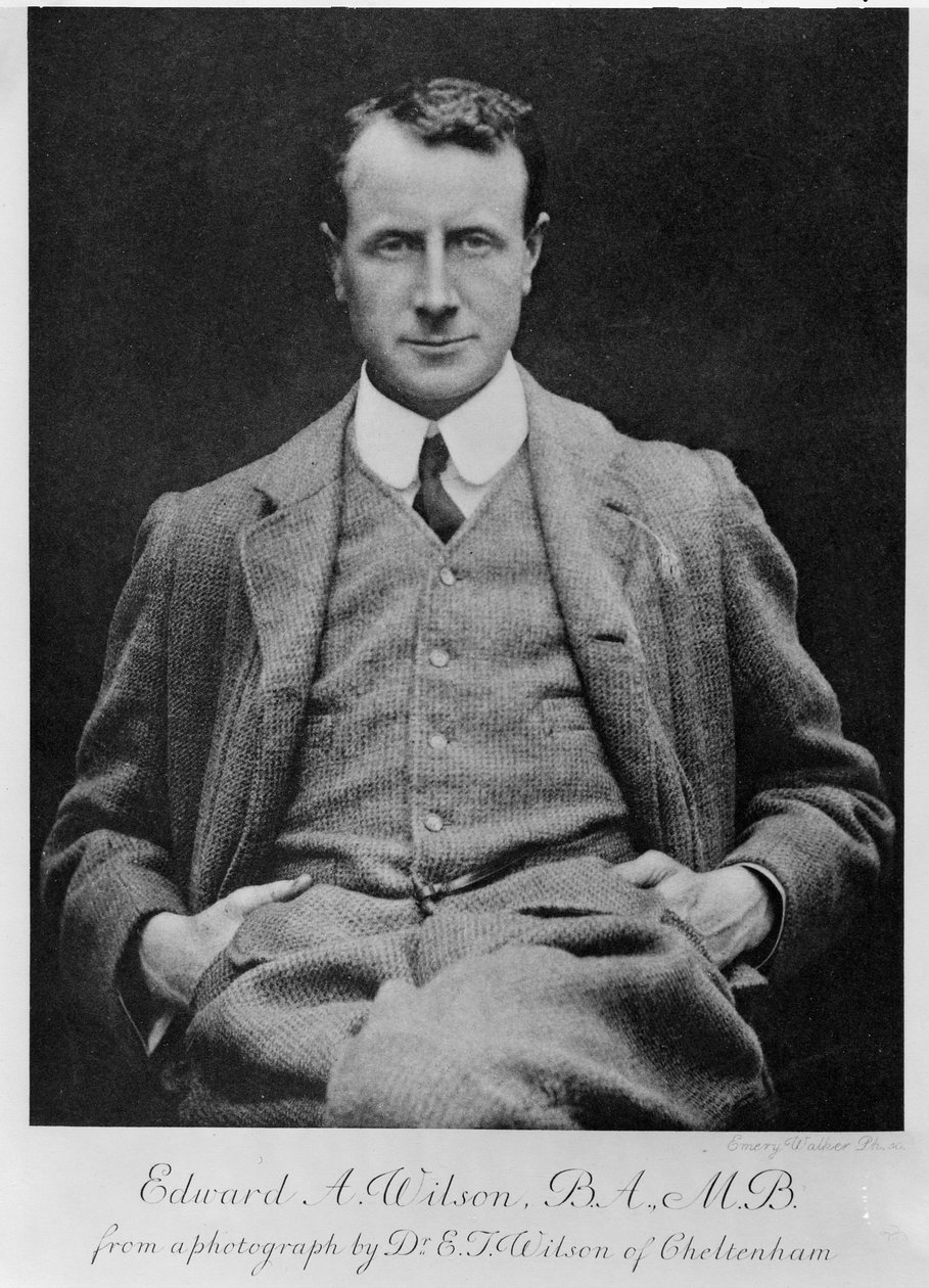 Edward A. Wilson, ca. 1910 (s/h-foto) af English Photographer