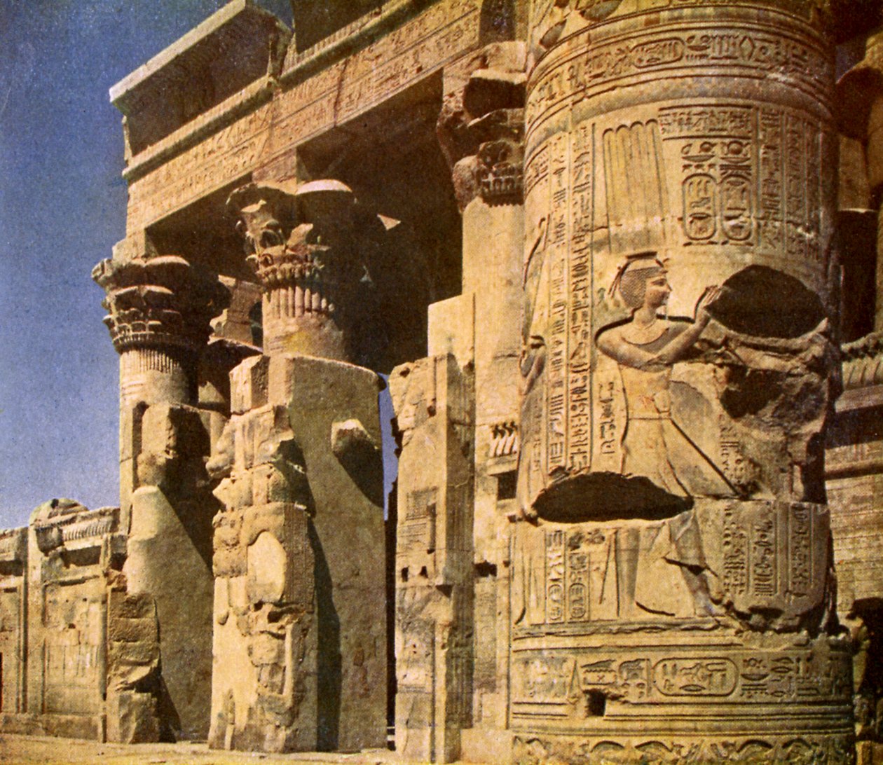 Egypten - tempel for Kom Ombo af English Photographer
