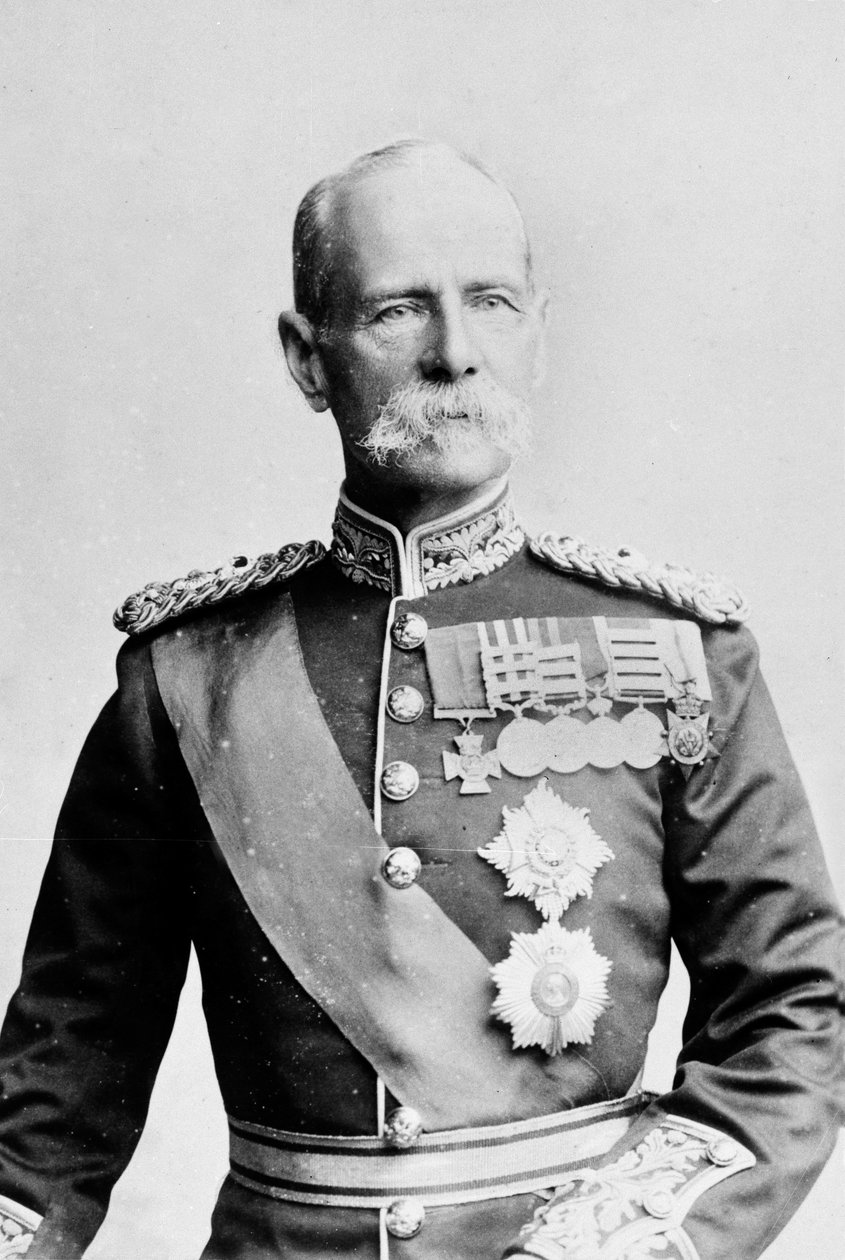 Feltmarskal Lord Roberts (1832-1914) i fuld påklædning, ca. 1895 af English Photographer