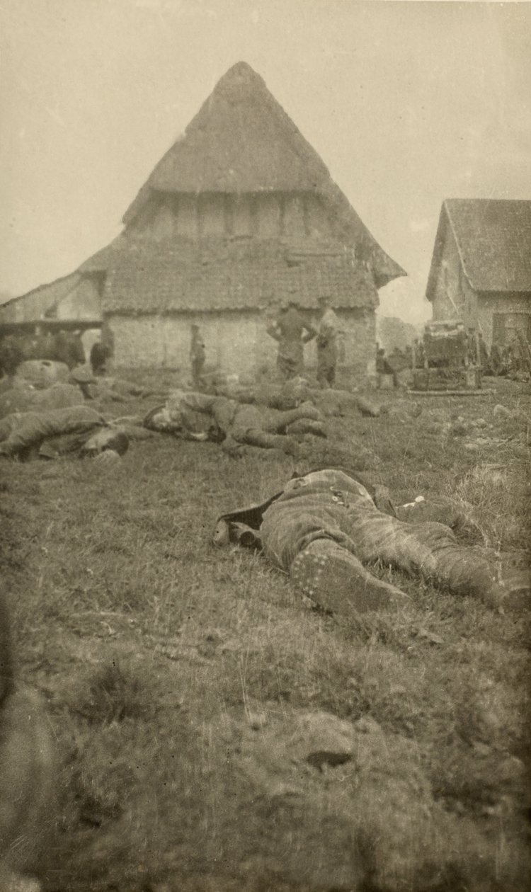Fra et album med 134 fotografier forbundet med Første Verdenskrig, Vestfronten, 1914-18 af English Photographer