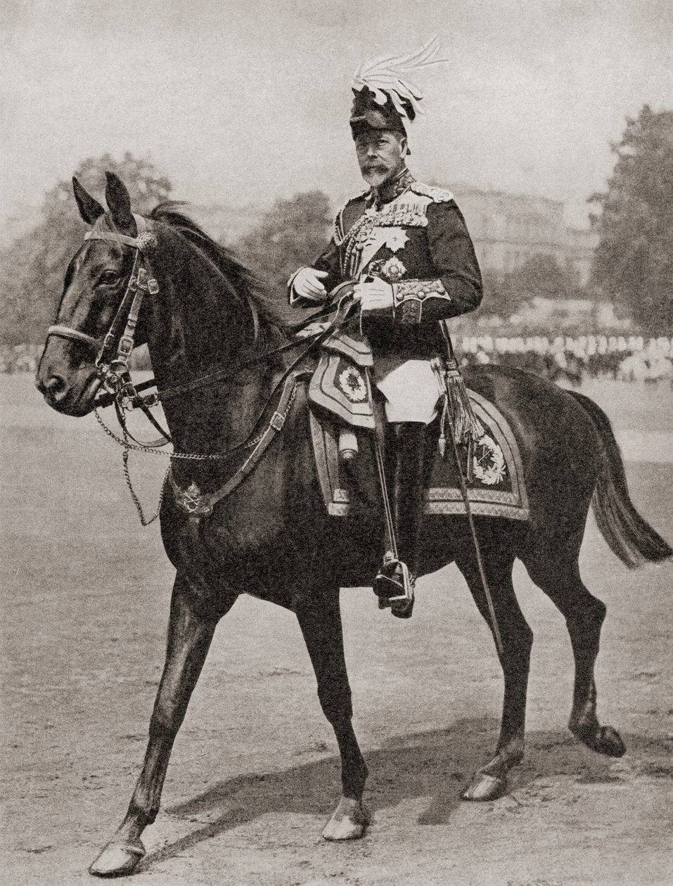 George V, fra The Story of Twenty Five Years, udgivet 1935 af English Photographer